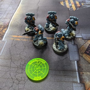 Objective Markers for Tabletop Wargames set of six image 5