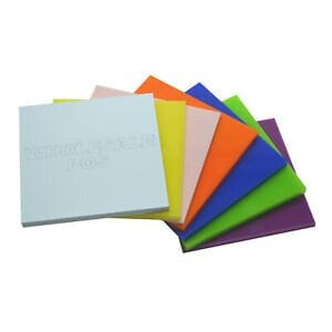 Carrés en plastique acrylique Acrylique découpé au laser - Tailles et quantités personnalisées - 3 mm d'épaisseur