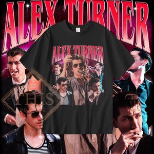 Retro Alex Turner-shirt, Alex Turner Vintage T-shirt, Alex Turner-sweater, Alex Turner-hoodie, Alex Turner jaren 90-T-shirt
