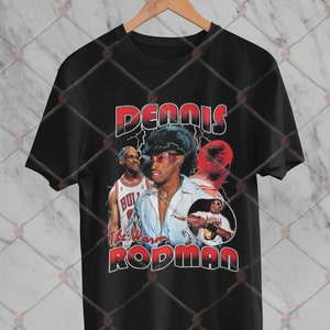 Dennis Rodman Shirt, Homage Dennis Rodman , 90s Vintage tshirt unisex famous design women and men tee vintage