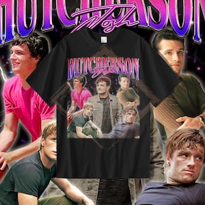Retro JOSH HUTCHERSON 90er Jahre T-Shirt - Josh Hutcherson Bootleg T-Shirts, Josh Hutcherson Fans Geschenke, Josh Hutcherson Vintage Retro Shirt