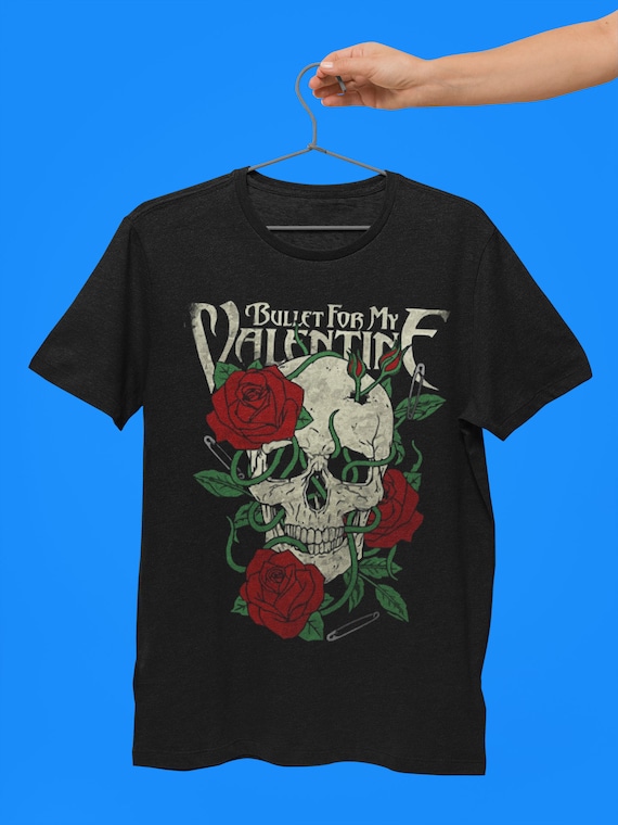 BFMV Bullet for My Valentine Retro Tshirt Unisex Famous Design