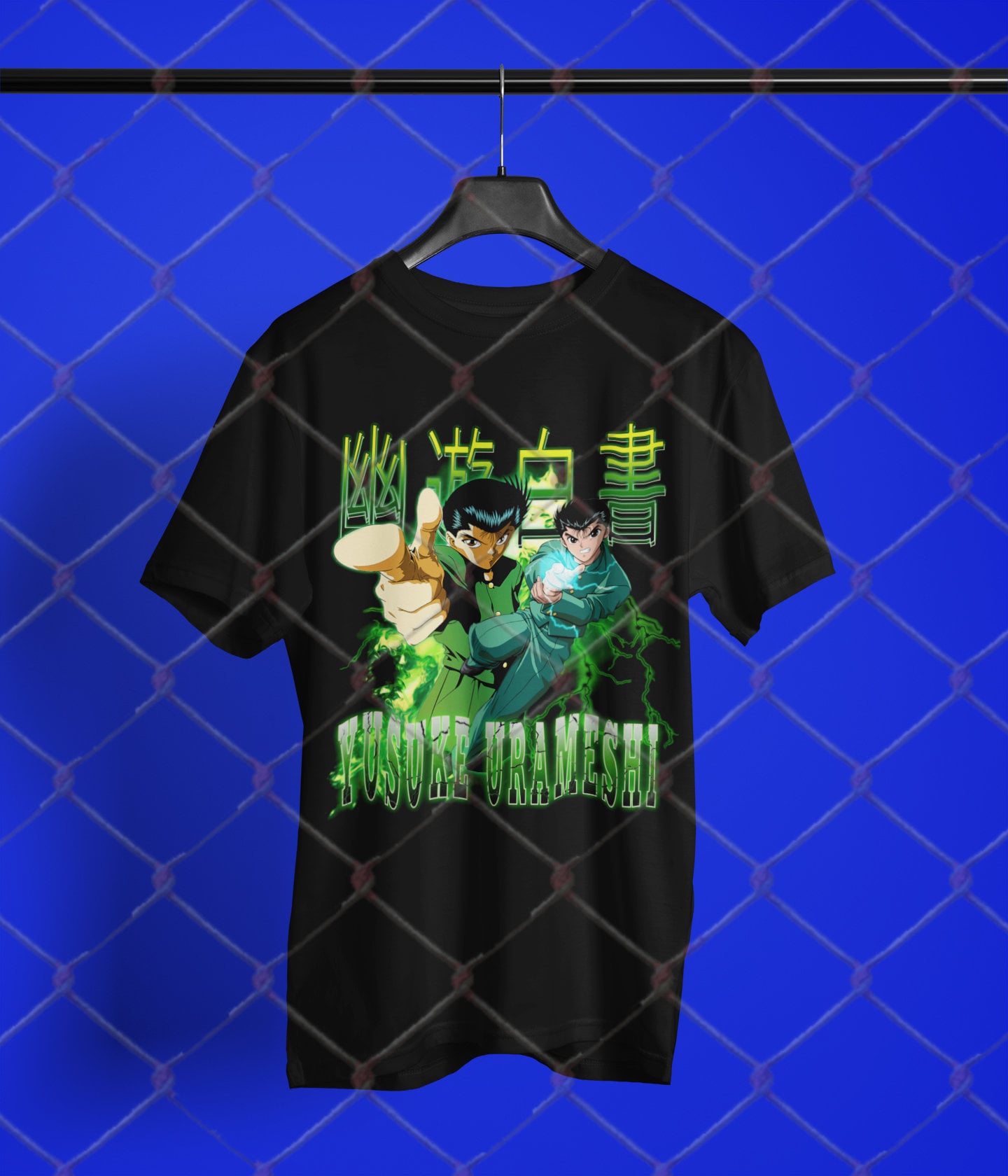 T-SHIRT QUALITY camiseta masculina Yu yu hakusho - Yusuke vs