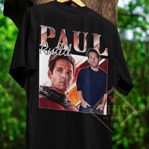 Vintage shirt Amerikaanse acteur Paul Rudd, T-shirt Paul Rudd Hommage, T-shirts Paul Rudd fan, Paul Rudd retro trui jaren 90, Paul Rudd Merch cadeau (2)