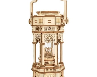Guardians Lantern 3D Puzzle, Wooden Mechanical Model Kit