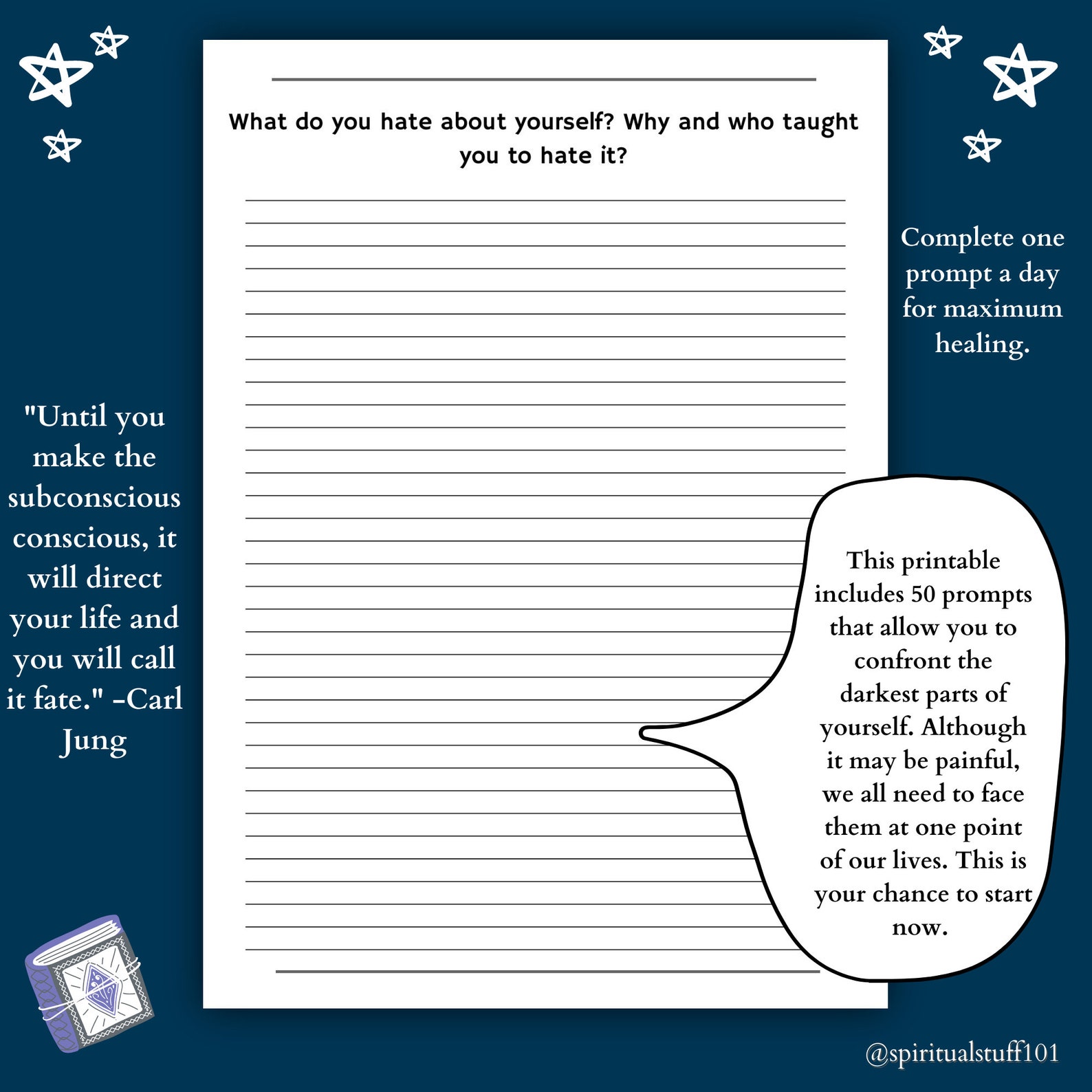 shadow work journal with prompts shadow work journal with prompts