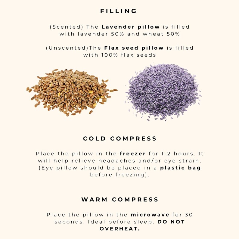 Wholesale eye pillows for spa, yoga studio, and retreat use