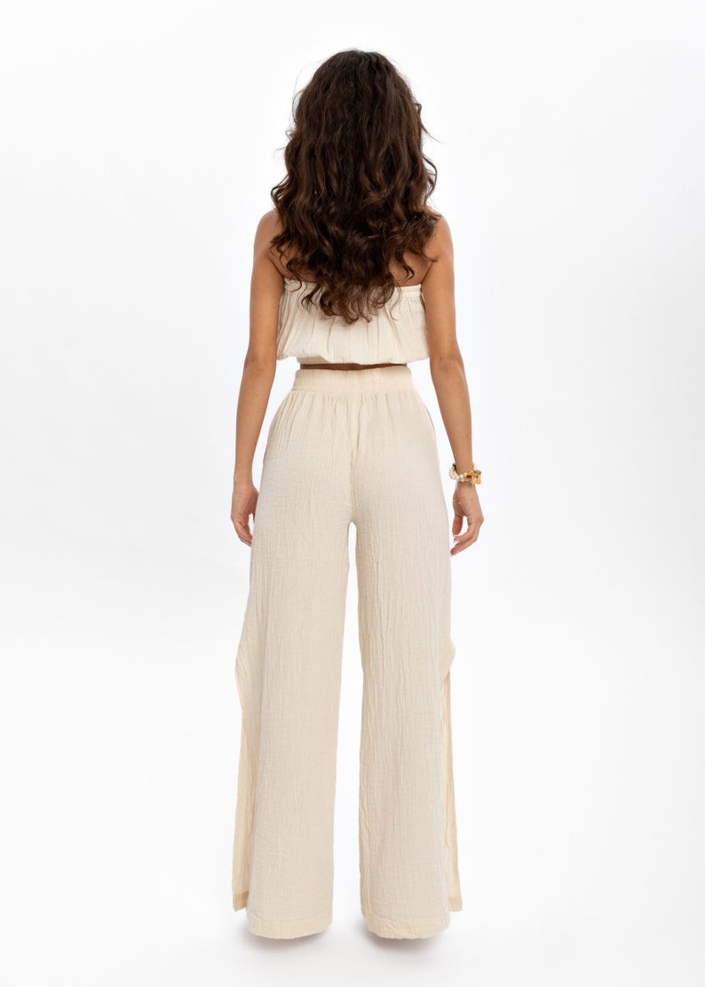 Stylish Müslin Boho Pants – Great for Yoga, Harem, Cotton Styles, and More. Perfect for Your Hippie, Bohemian, and Resort Wardrobe.