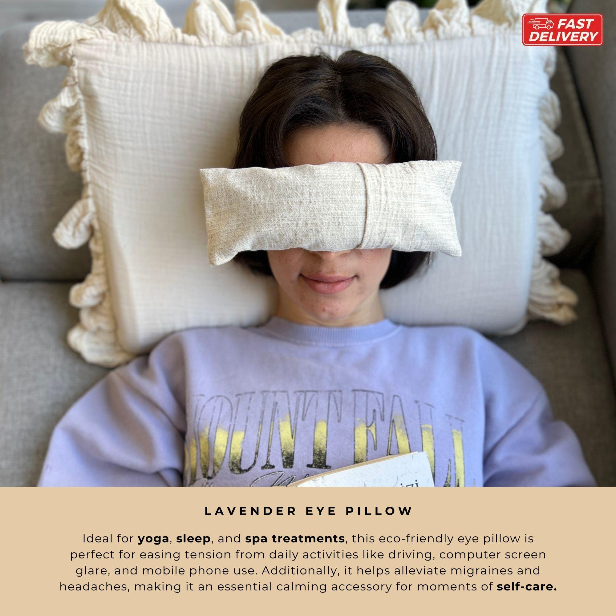 Lavender Eye Pillow Peacegoods Unscented Eye Pillows (Pack Of