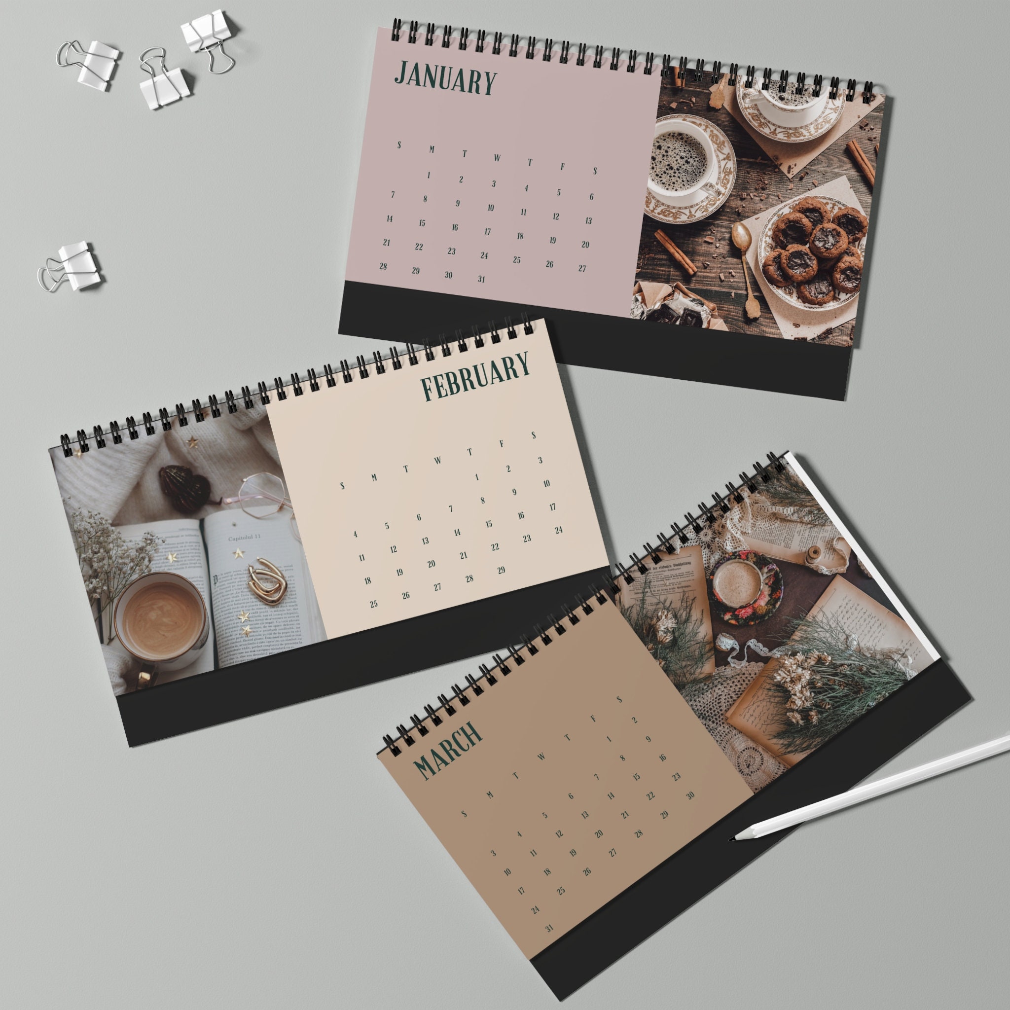 2024 Desk Coffee Calendar sold by Hull Andi SKU 3968591 Printerval UK