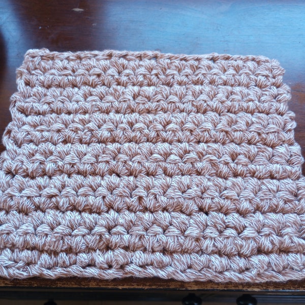 Crocheted large potholders made of 100% cotton. Handmade with love by nomad Gypsywind of xStarseedCreationsx on etsy.com