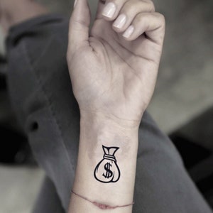 10 Best Money Bag Tattoo On Hand Ideas That Will Blow Your Mind  Outsons
