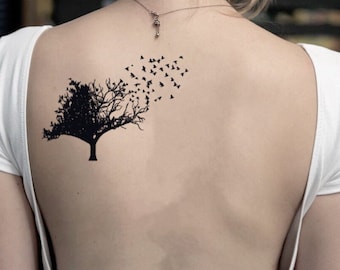Tree Branch Tattoo Etsy