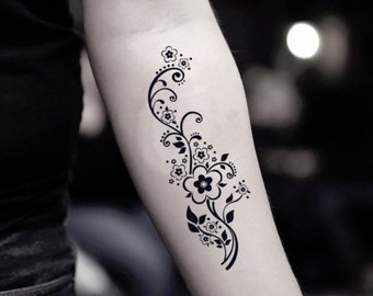 101 Best Vine Tattoo Designs on arm  Outsons