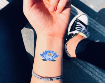 42 Hollyhock flower tattoos design ideas