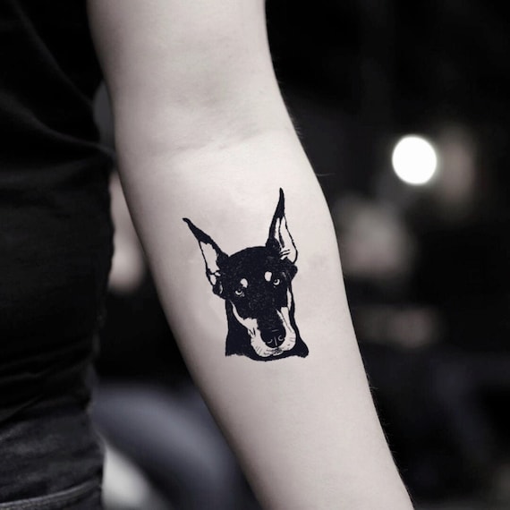 GIRIN on Instagram: “Doberman” | Doberman tattoo, Tattoos, Dog tattoos