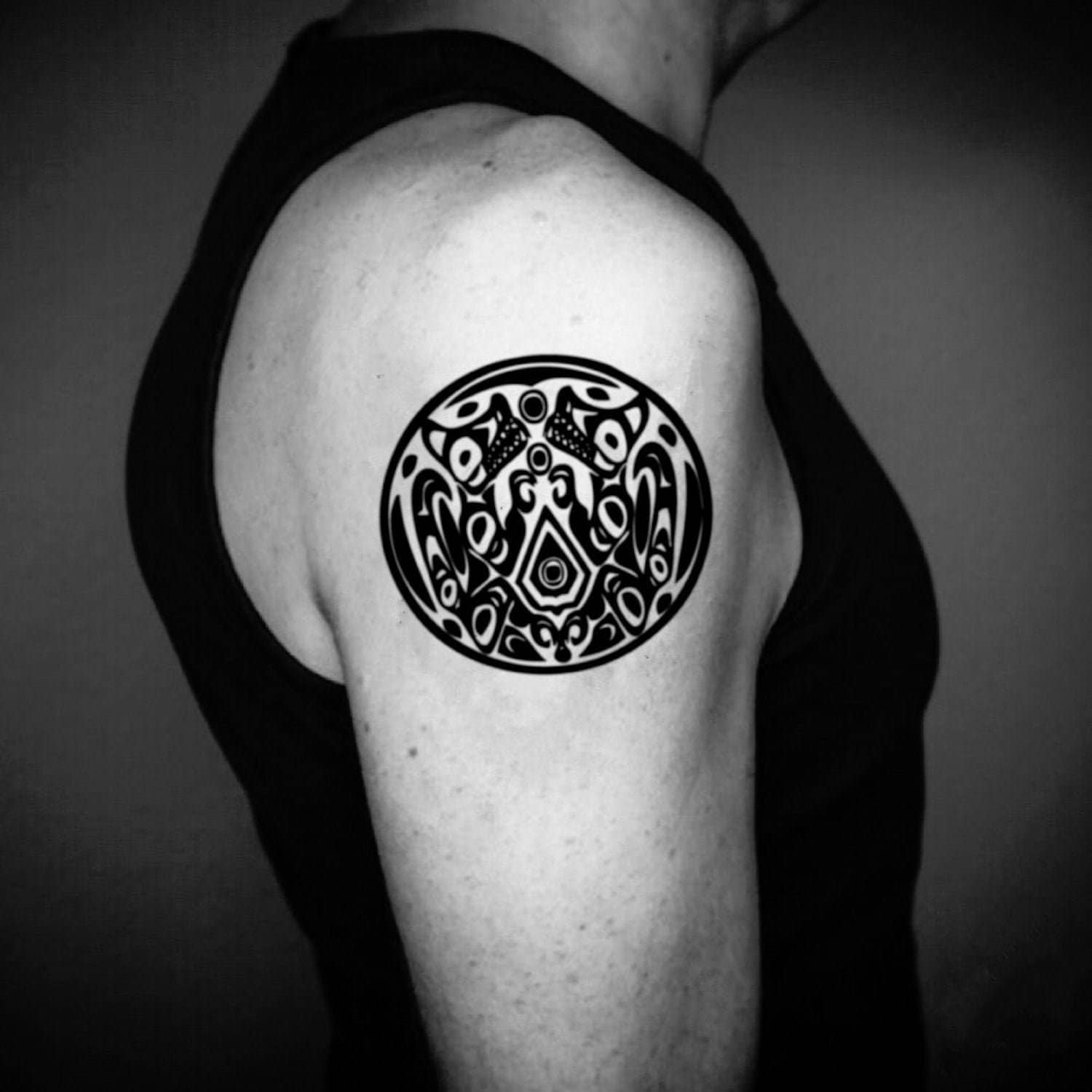 Tribal Arm Tattoo - Etsy Tribal Arm Tattoo - Etsy