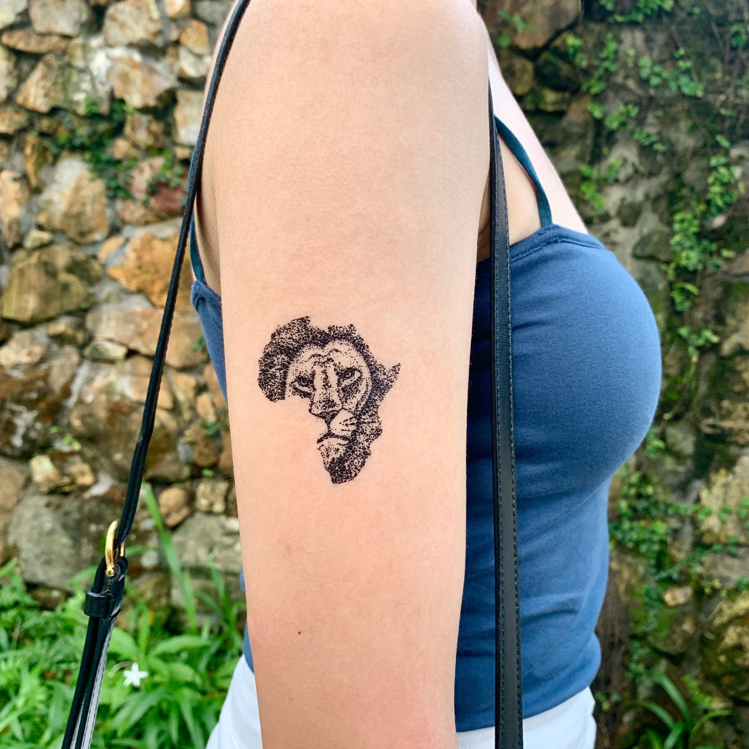 African Lion Temporary Tattoo Sticker set of 2 - Etsy Australia African Lion Temporary Tattoo Sticker set of 2 - Etsy Australia