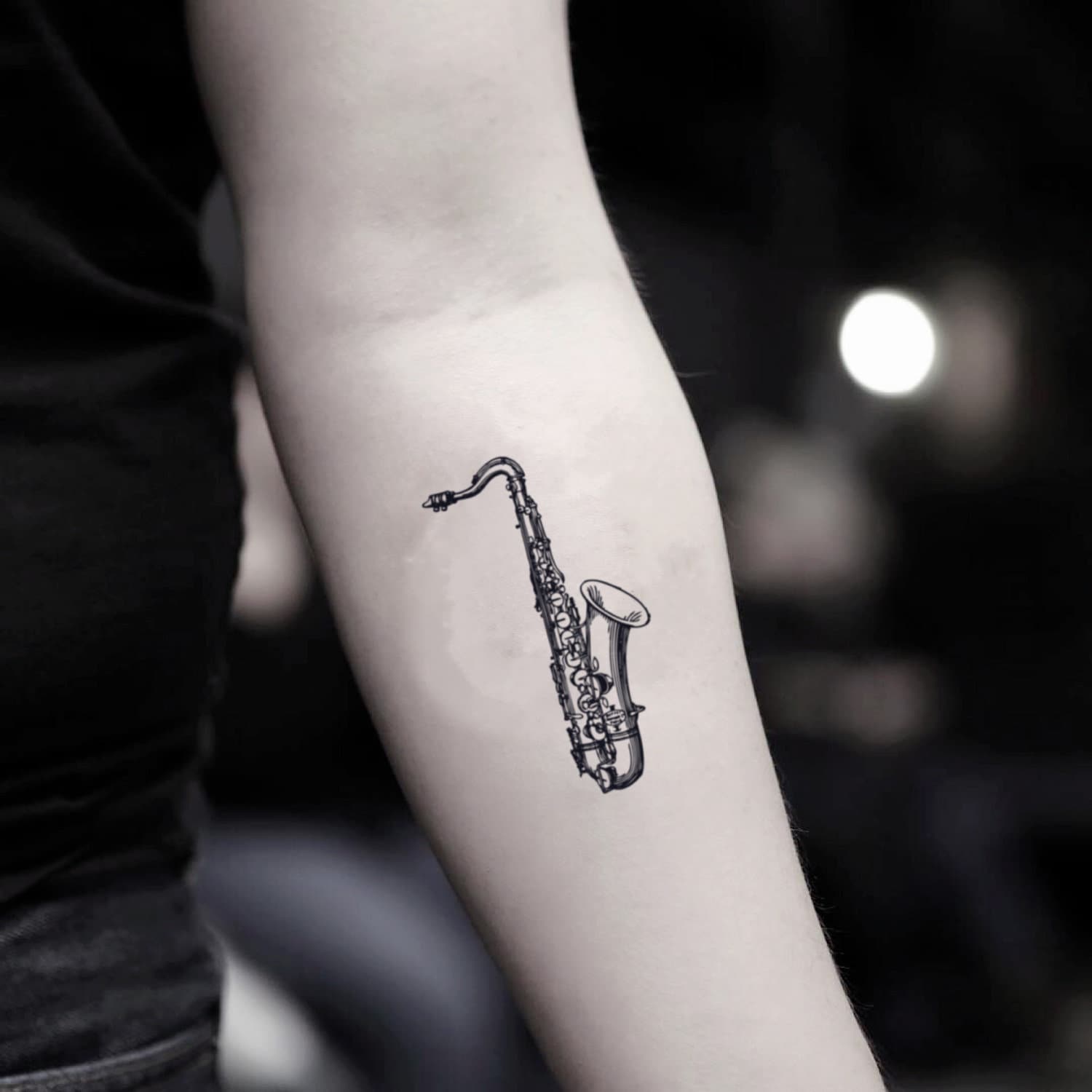 Music Wrist Tattoo - Etsy