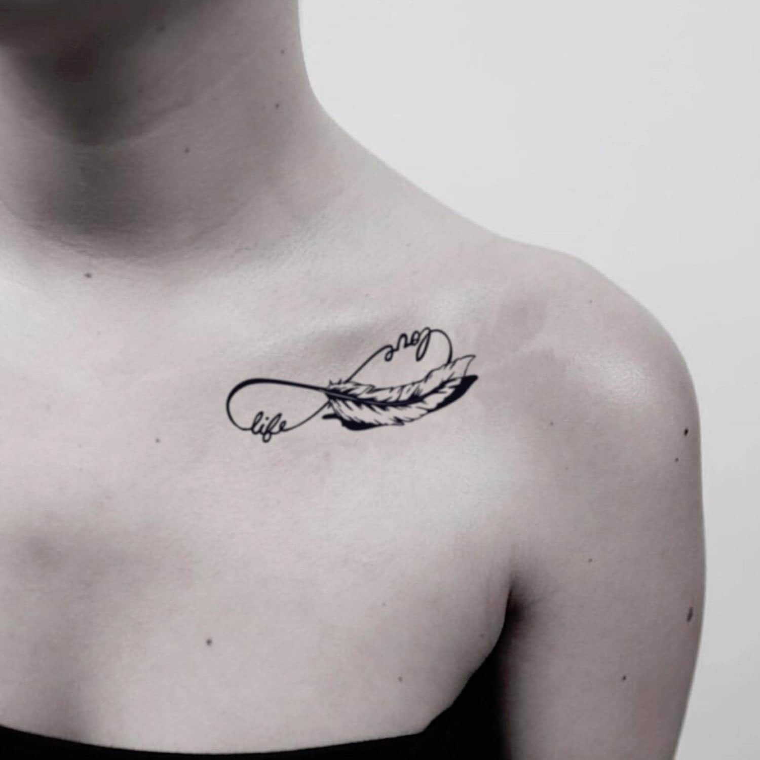Feather Wrist Tattoo - Etsy Feather Wrist Tattoo - Etsy