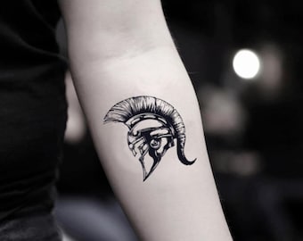 Spartan Tattoo Etsy Spartan Tattoo Etsy