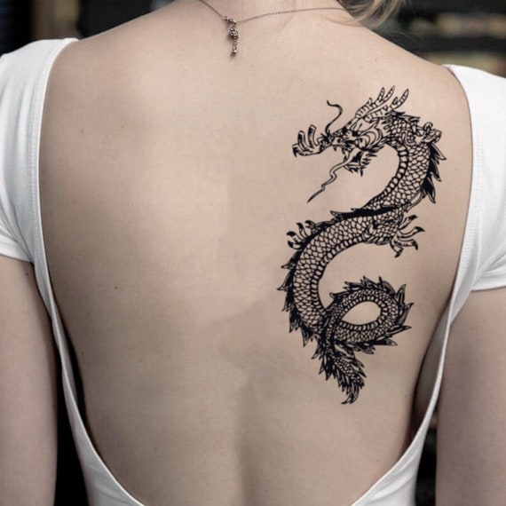 Buy Small dragons Temporary Tattoos Stickers for kids Women Men Girls 6  Sheets Fake dragon lovely Tattoos Paper Body Sticker Set Party  Favorswaterproof and Long Lasting body tattoos by Yesallwas Online at