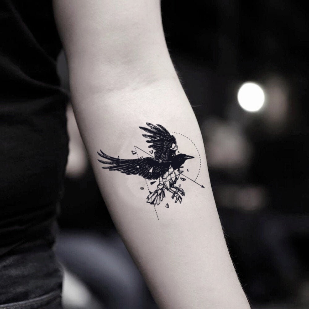 30 DARK Raven Tattoo Ideas for Men  Women in 2023