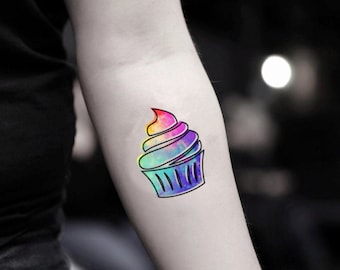 47 CUTE Cupcake Tattoo Designs  Tattoo Glee