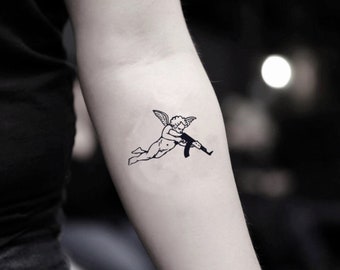 Cherubim Tattoo Etsy