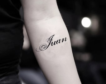 Juan Temporaray Tattoo 