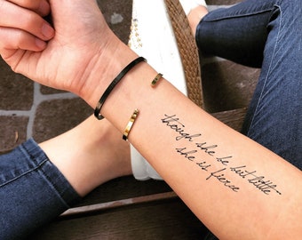 Cursive Tattoo Etsy
