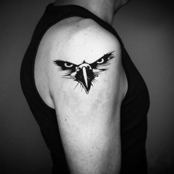 Large Arm Sleeve Tattoo Eagle Eye Waterproof Temporary Tatto Sticker  Feather Sun Gear Body Art Full Fake Tatoo Women Men - Temporary Tattoos -  AliExpress
