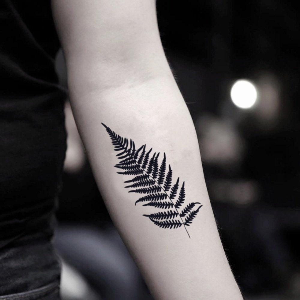 40 Beautiful Fern Frond Tattoo Designs  TattooBlend