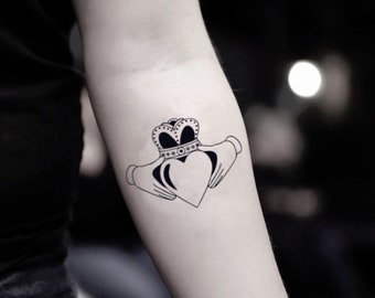 16 Powerful Claddagh Tattoos  Tattoodo