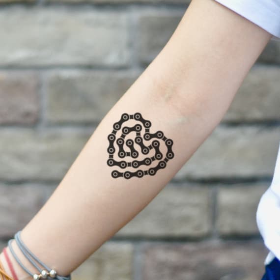 Top 70+ bike chain tattoo designs in.eteachers