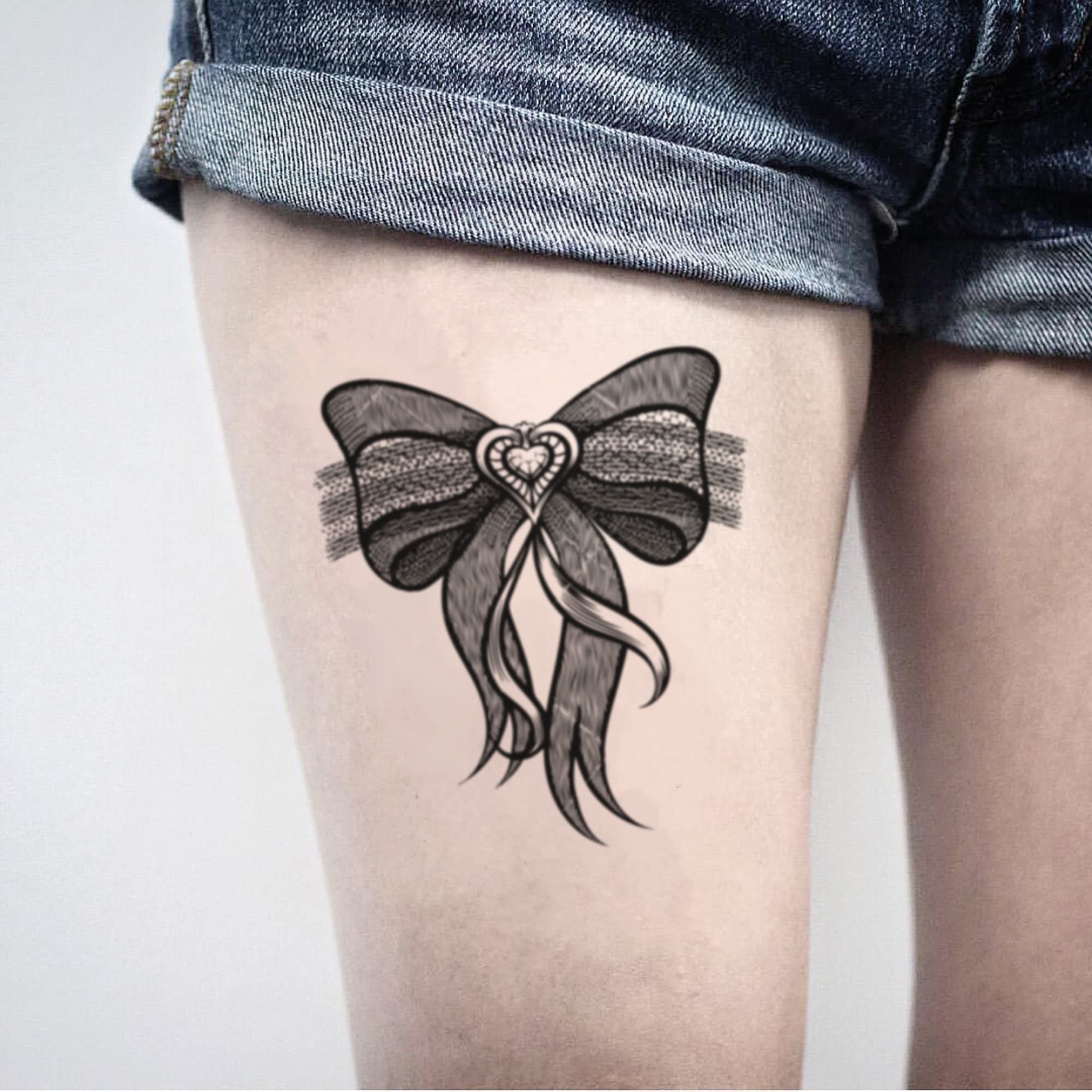 bow tattoo by Thevickersson on DeviantArt