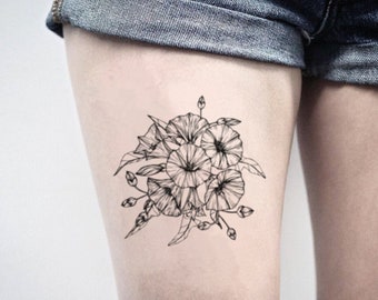 25 Amazing Morning Glory Tattoos For Girls