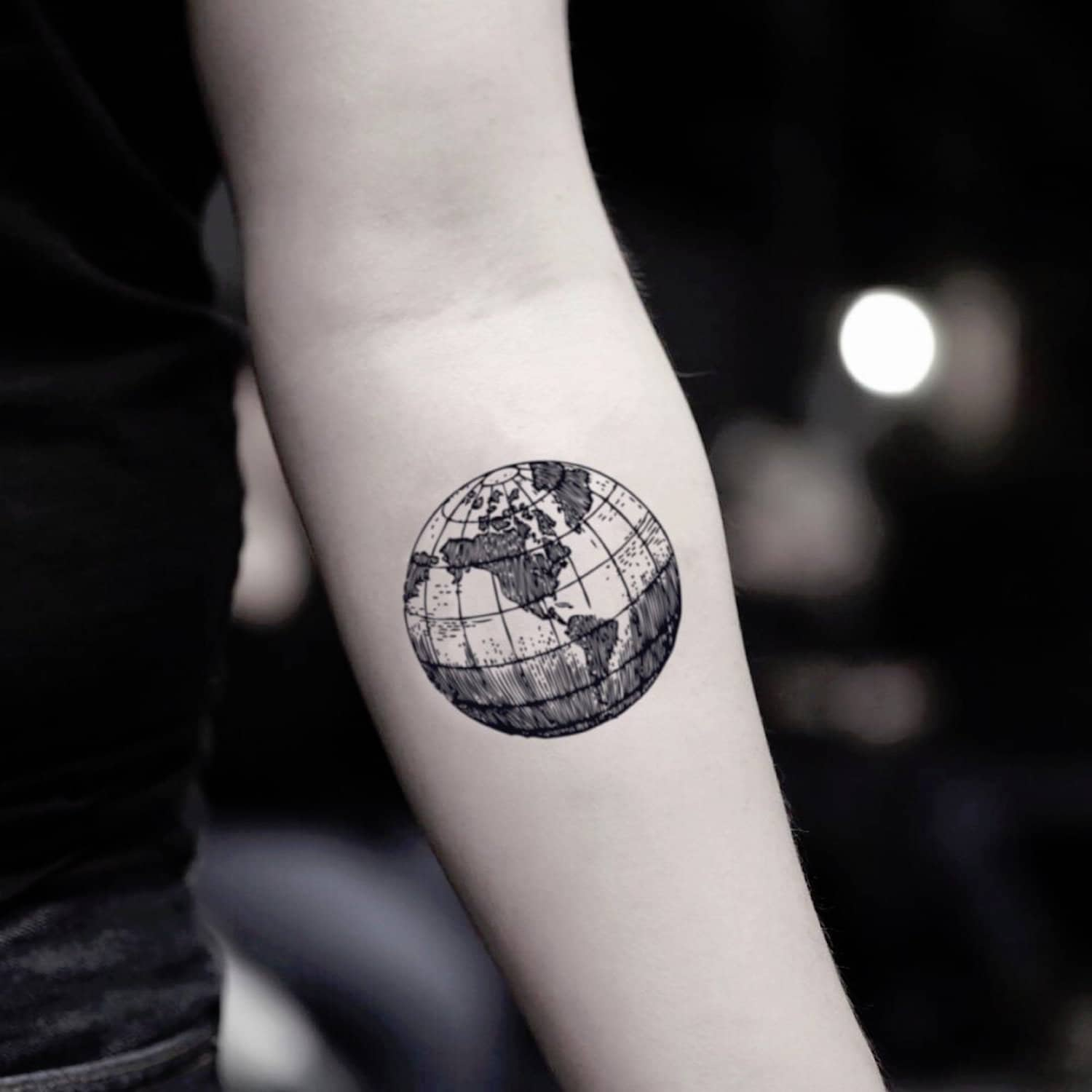 Top 30 World Map Tattoos For Men  Lazy Penguins