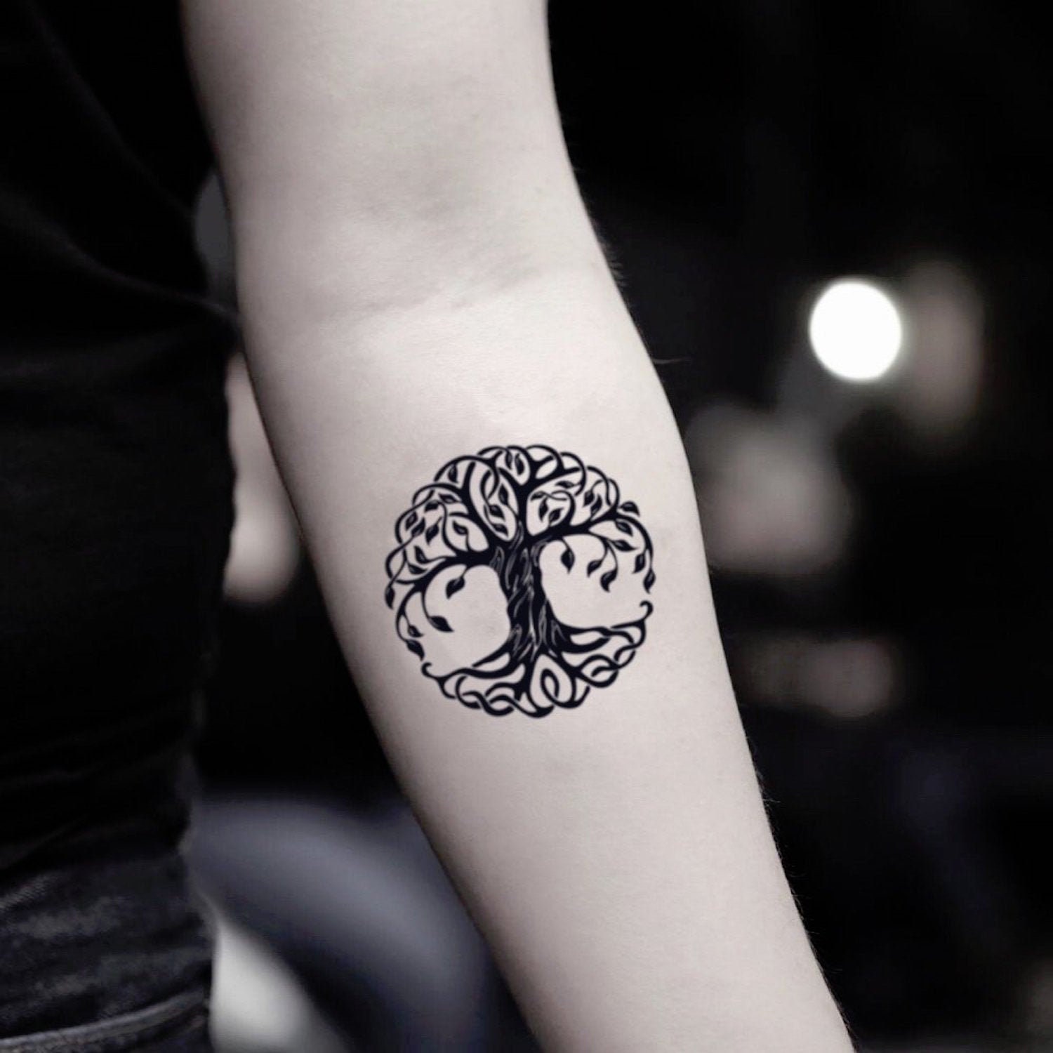 Circle Life Tattoo - Etsy Circle Life Tattoo - Etsy