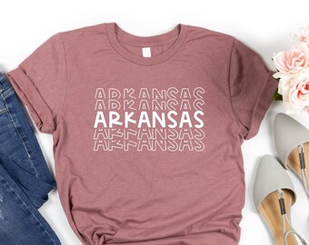 Arkansas State T-shirt This Is My State Shirt State Shirt State Tee State Gift State Power Tee