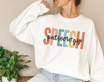 Speech Therapy Language Pathologist Mental Slp Women Hoodie - DE
