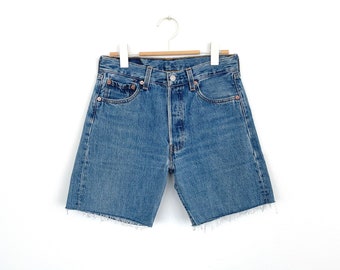 Vintage Shorts Levi's Mittelblau W29 (N.1090)