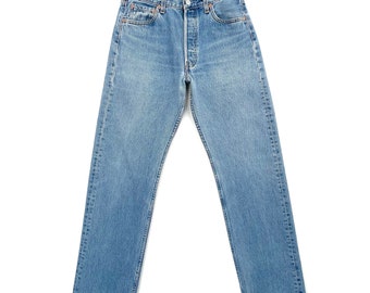 Vintage Levi's 501 jeans USA W30 L32 Light Blue (N.1527)