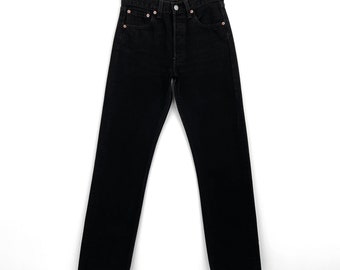 Vintage USA Levi's 501 jeans W28 L32 Black (N.)