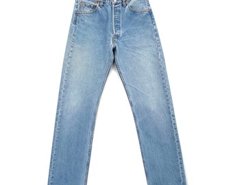 Vintage Levi's 501 jeans W29 L34 Light Blue (N.1528)
