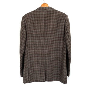 Vintage Wool Blazer oversized brown_Straight fit, pure wool image 2