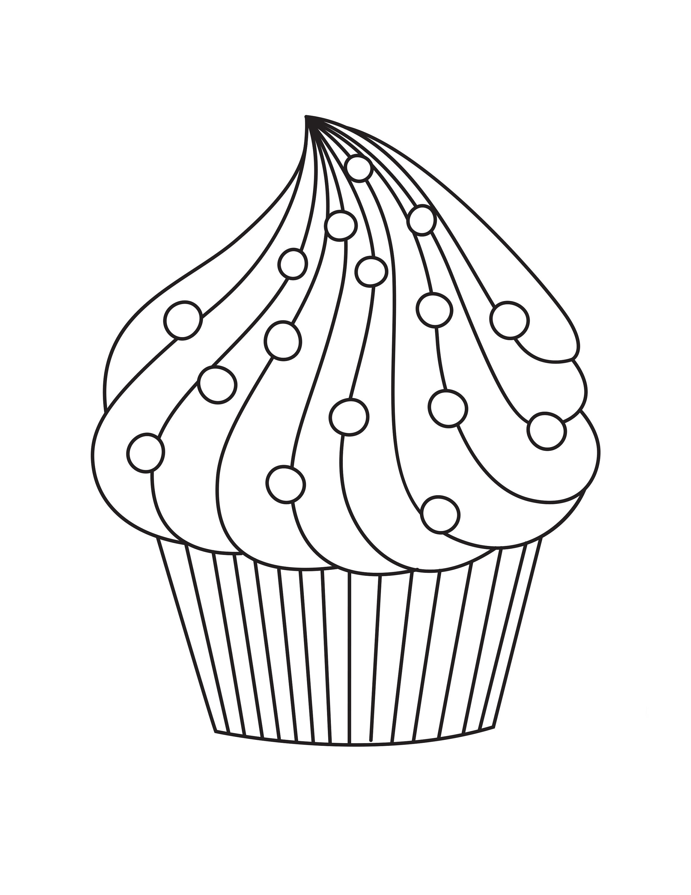 12 x Cupcakes Colouring Pages 8.5inch x 11inch premium | Etsy