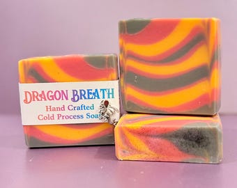 Dragon Breath Ritual Cold Process Intention Bar Soap