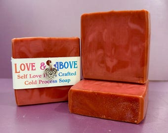 Love & Above Ritual Cold Process Self Love Intention Bar Soap