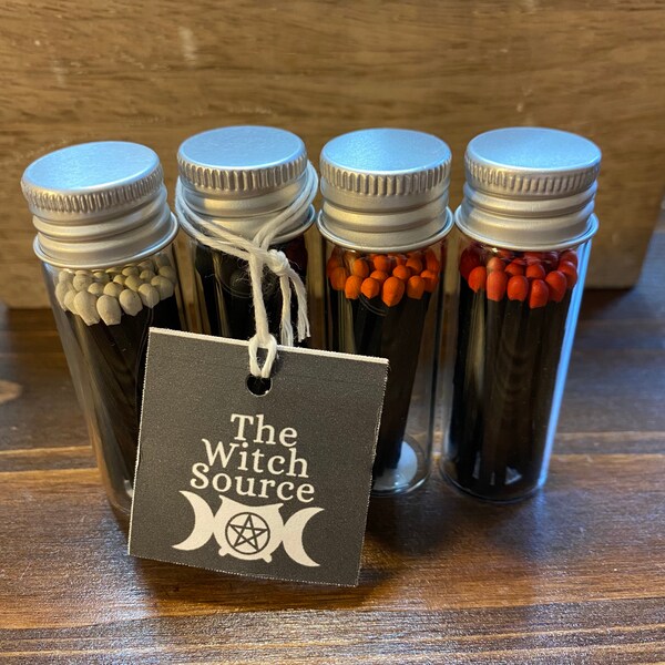 Colored Matches Etsy